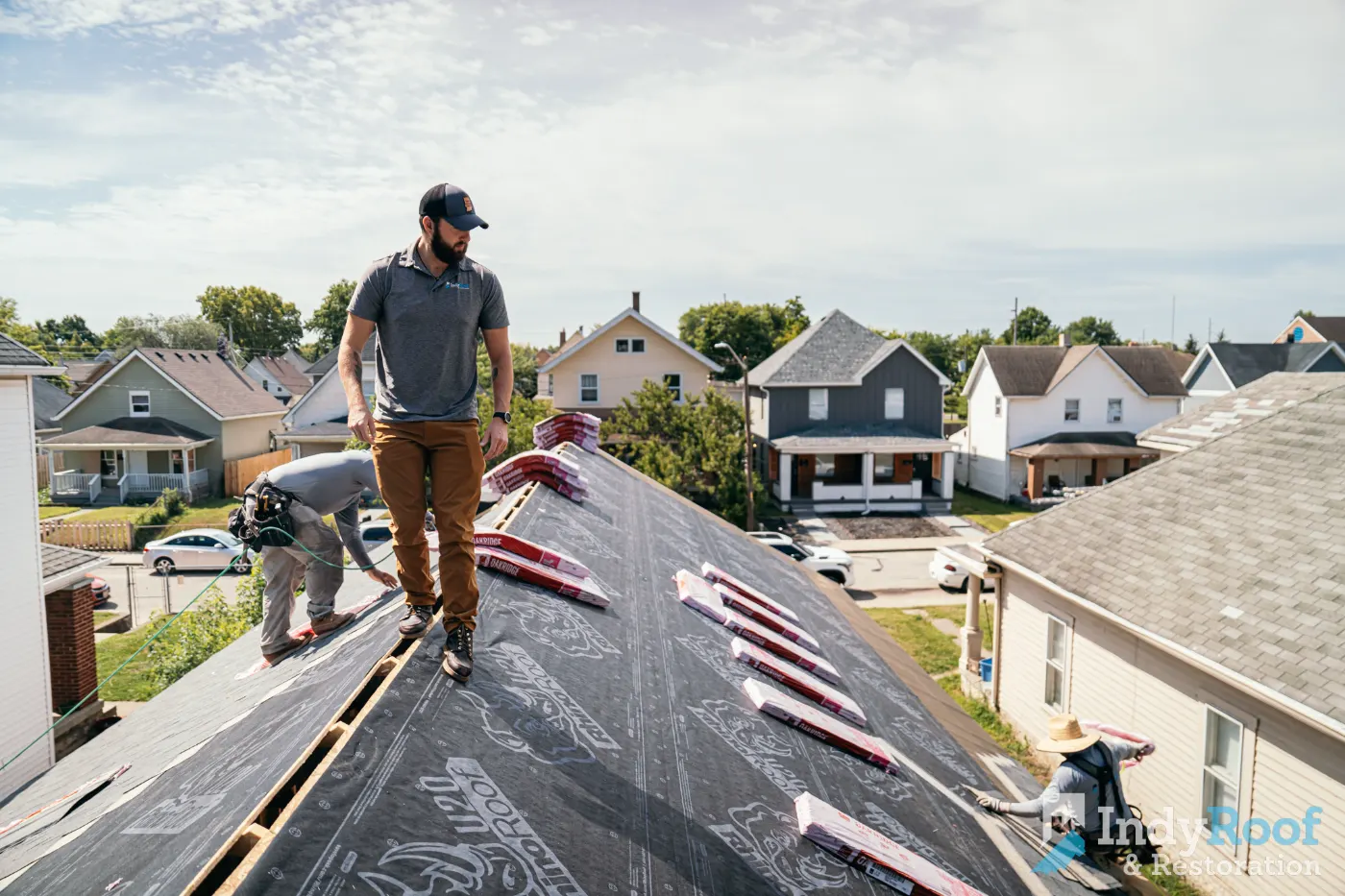 Roofing by Royal Run Roofing near Carmel, IN